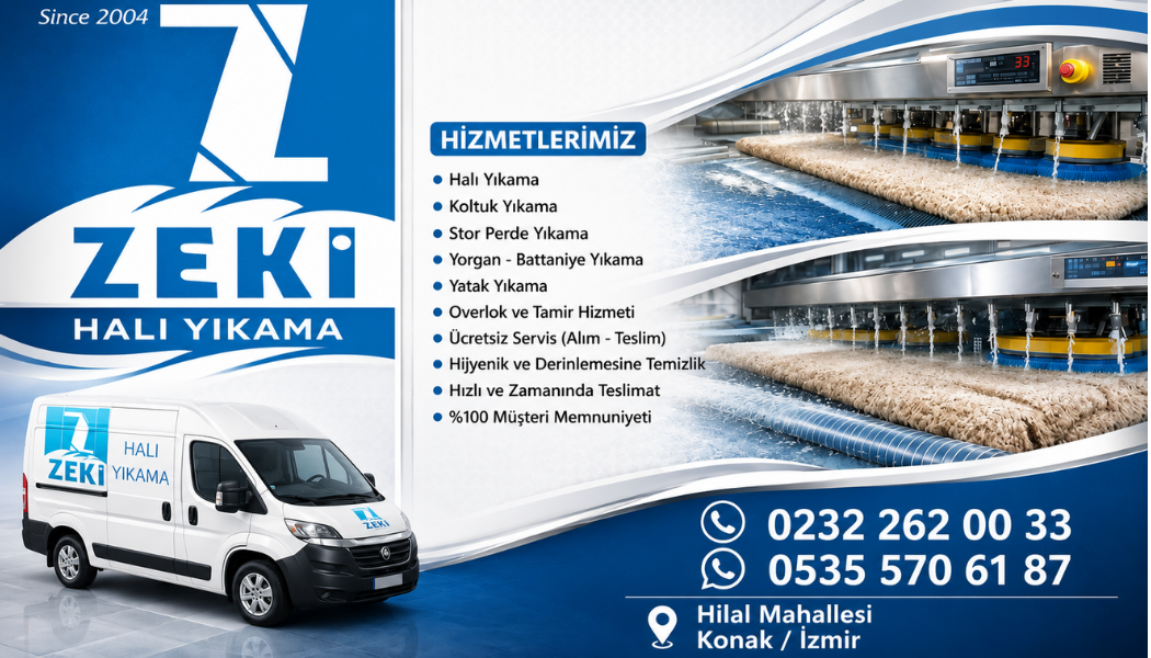 Konak Hilal Mahallesi Halı Yıkama